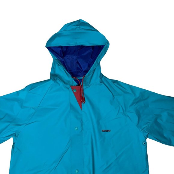 Vintage Stearns Dry Wear Rain Gear Hooded Jacket Pants Outfit Men's Small - Picture 3 of 12